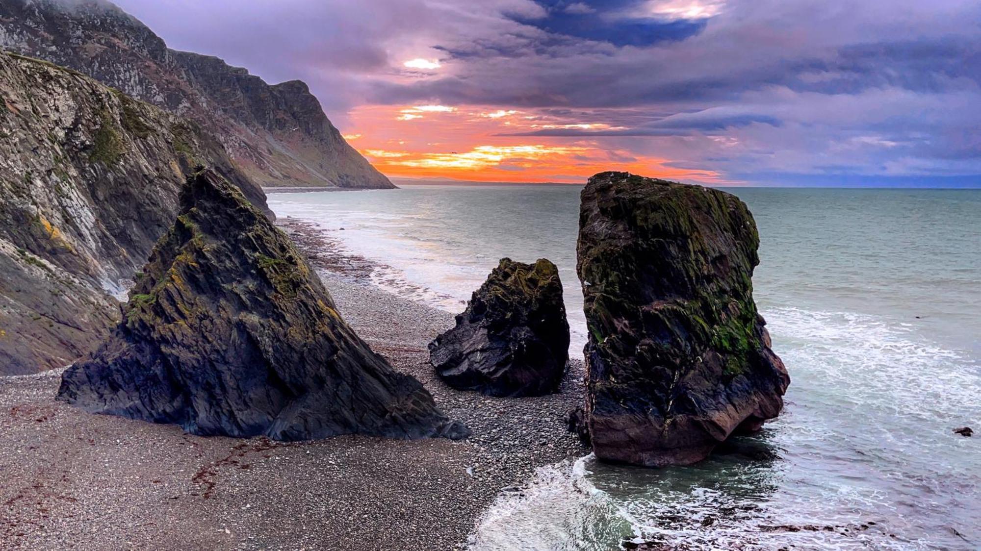 Вілла Mynydd A Mor Trefor  Екстер'єр фото